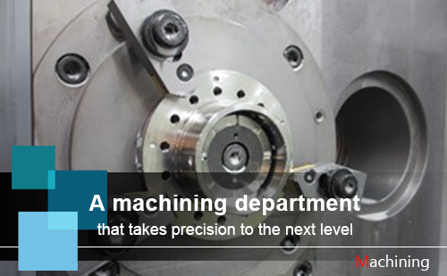 A machining department that takes precision to the next level